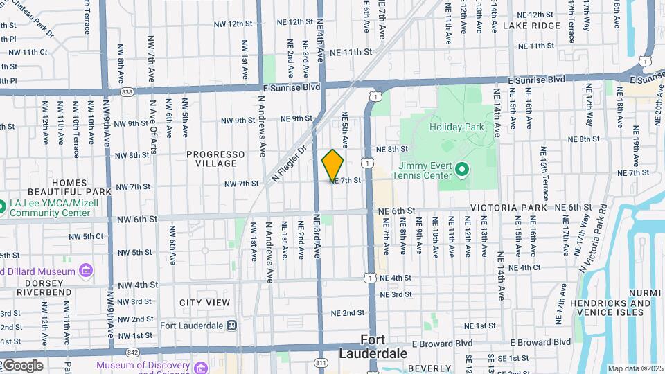 640 NE 4th Ave Mapa y Detalles de la Ubicación