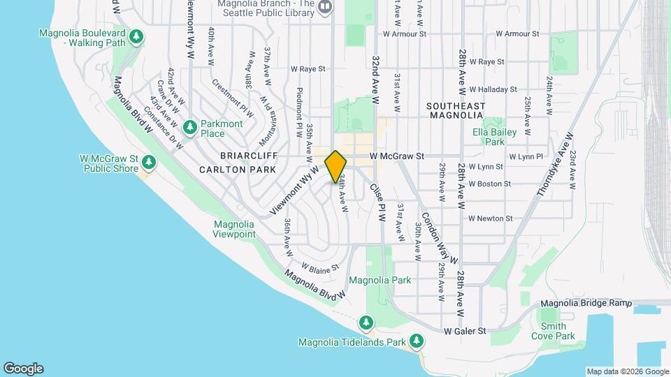 2130 Montvale Pl W Map and Location Details