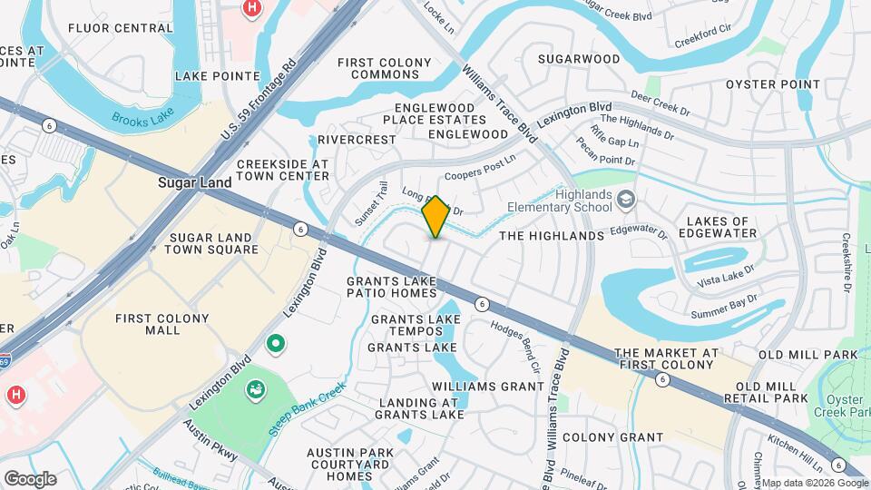 2426 Planters Row Map and Location Details