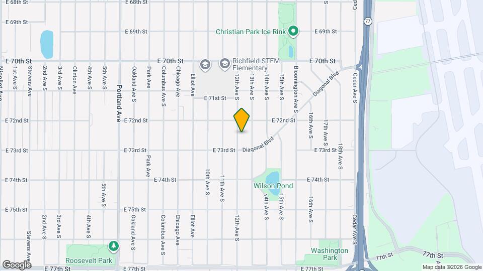 7225 12th Ave S Map and Location Details