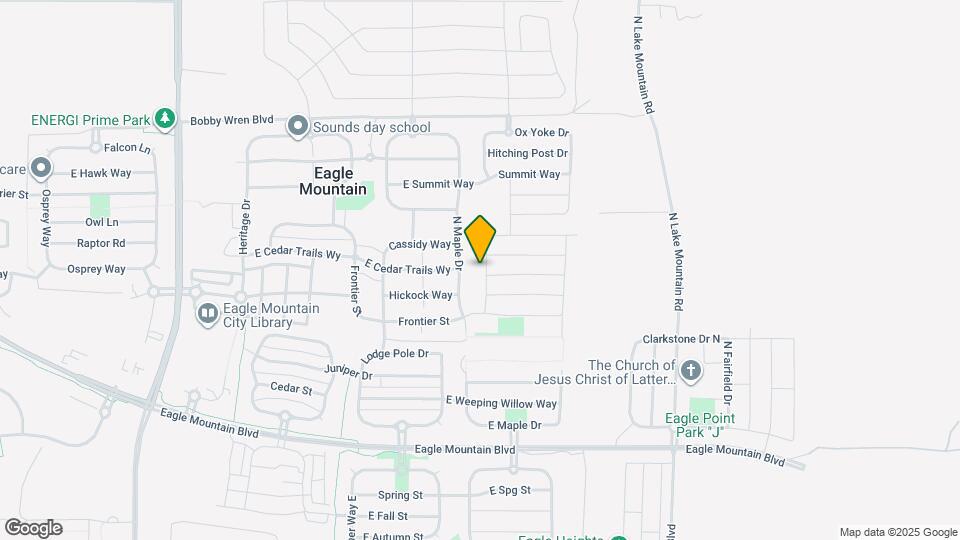 4393 N Morgan Way Map and Location Details