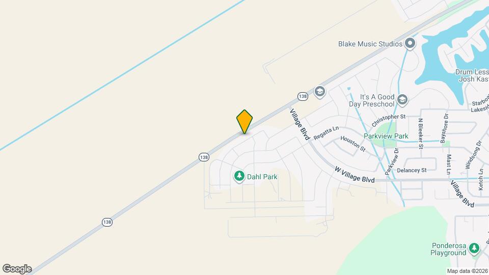 1044 W Osprey Dr Mapa y Detalles de la Ubicación