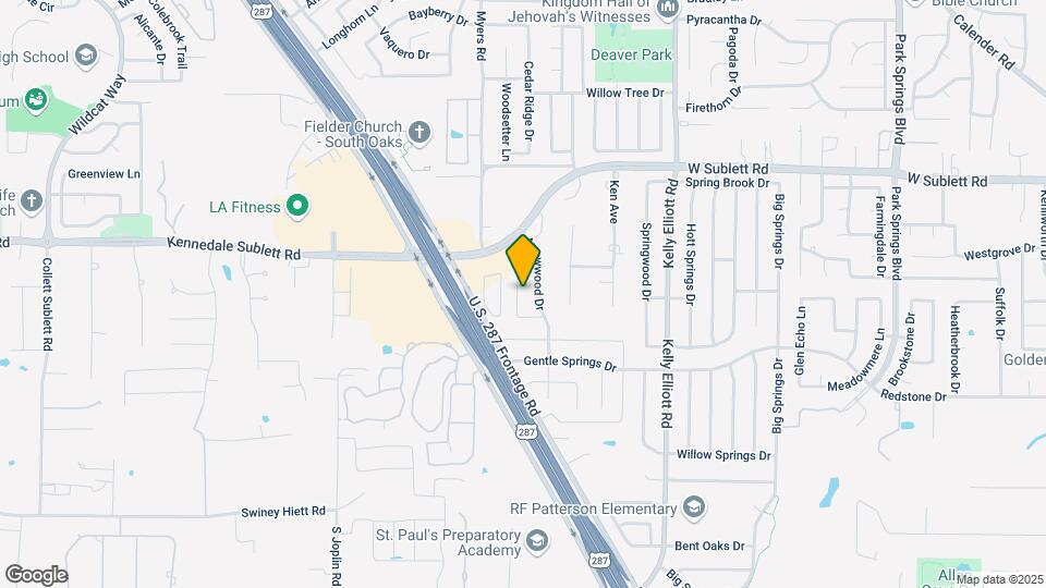 6223 Fernwood Dr Map and Location Details