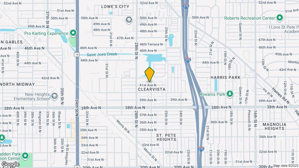 2611 41st Ave N Map and Location Details