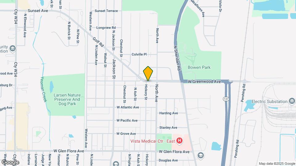 521-555 W Greenwood Ave Map and Location Details