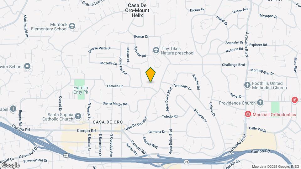4010 Corte Tierra Alta Mapa y Detalles de la Ubicación