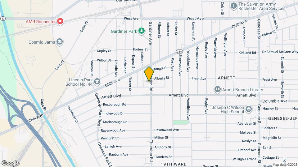 89-89 Thurston Rd Map and Location Details