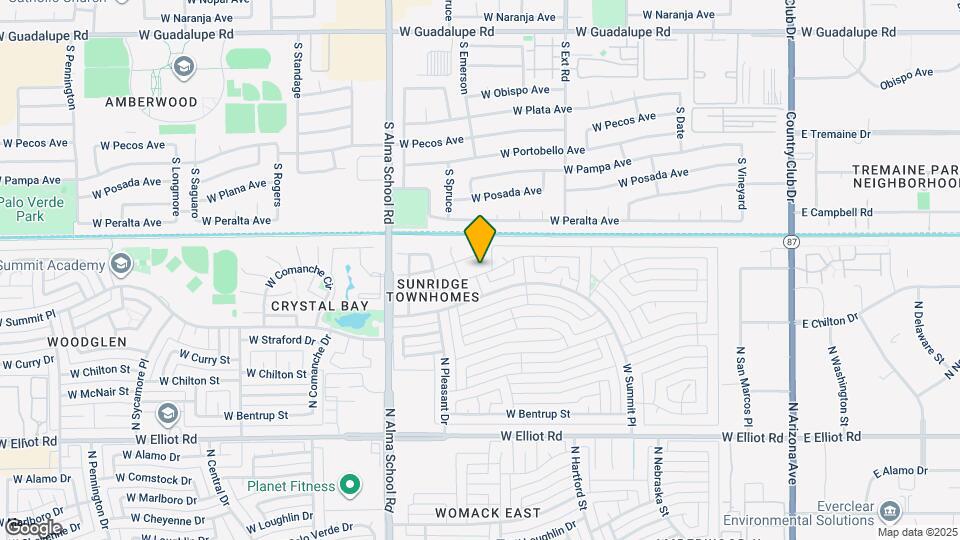 722 W Sterling Pl Map and Location Details