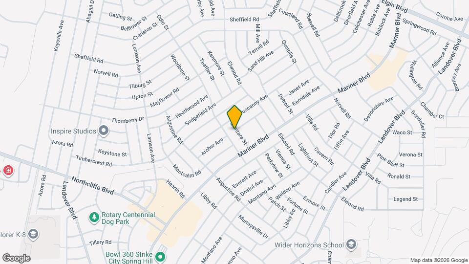 4413 Quintara St Map and Location Details
