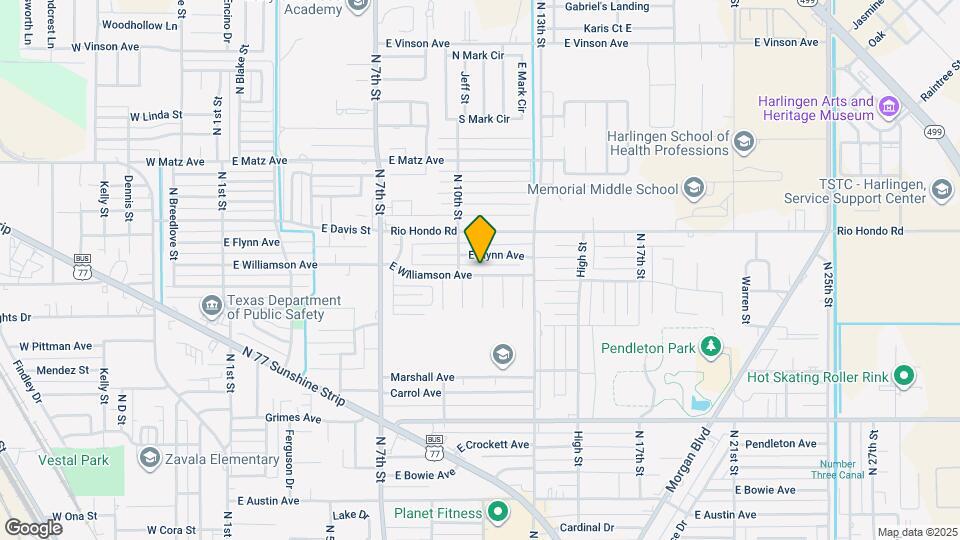 1029 E Williamson Ave Map and Location Details