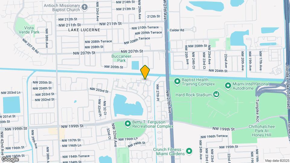 20450 NW 29th Pl Map and Location Details