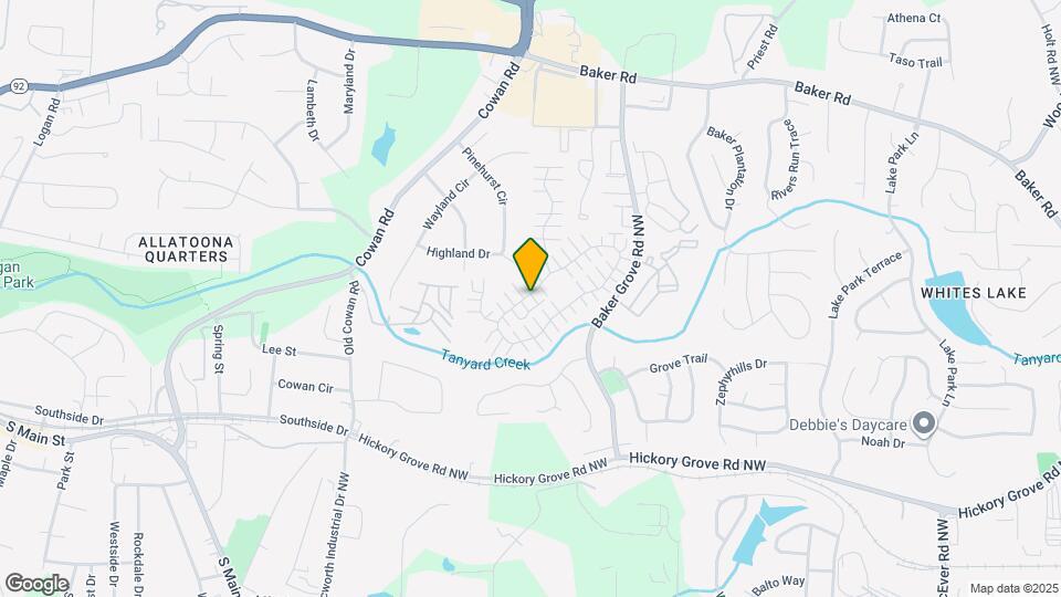 671 Windcroft Cir NW Map and Location Details