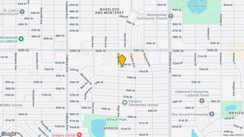 2822 53rd St Map and Location Details