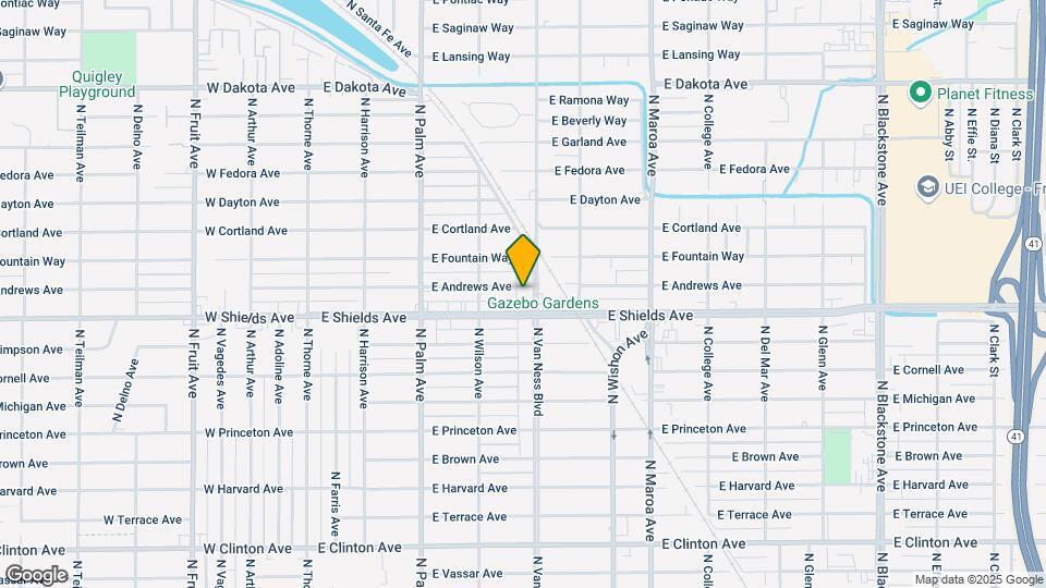 3231 N Van Ness Blvd Map and Location Details