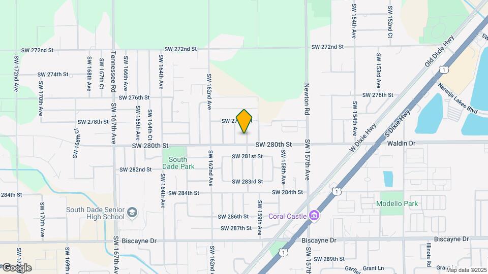 27952 SW 159th Ct Map and Location Details
