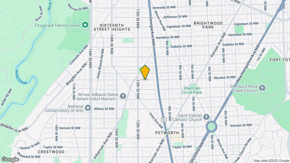 1220 Decatur St NW Map and Location Details