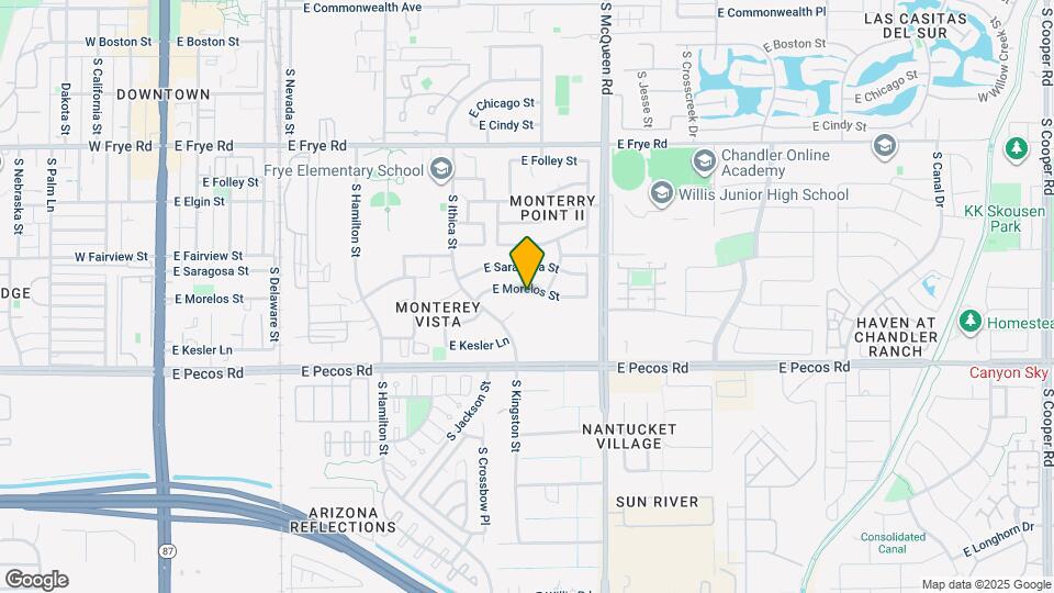 867 E Morelos St Map and Location Details