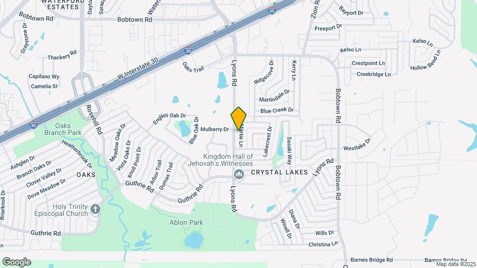5917 Martie Ln Map and Location Details