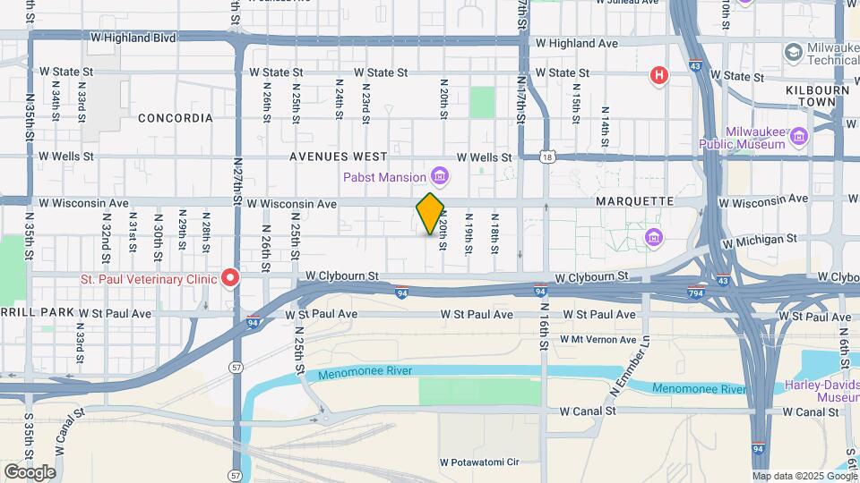 2017 W Michigan St, Unit 2136A W Michigan St Unit A Map and Location Details