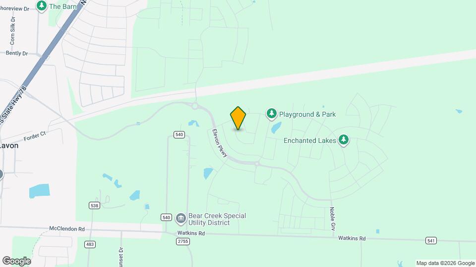 733 Faith Bud Ln Mapa y Detalles de la Ubicación