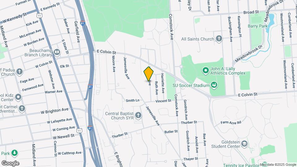 232 Lorraine Ave Mapa y Detalles de la Ubicación