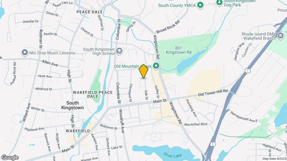 84 Oak St Map and Location Details