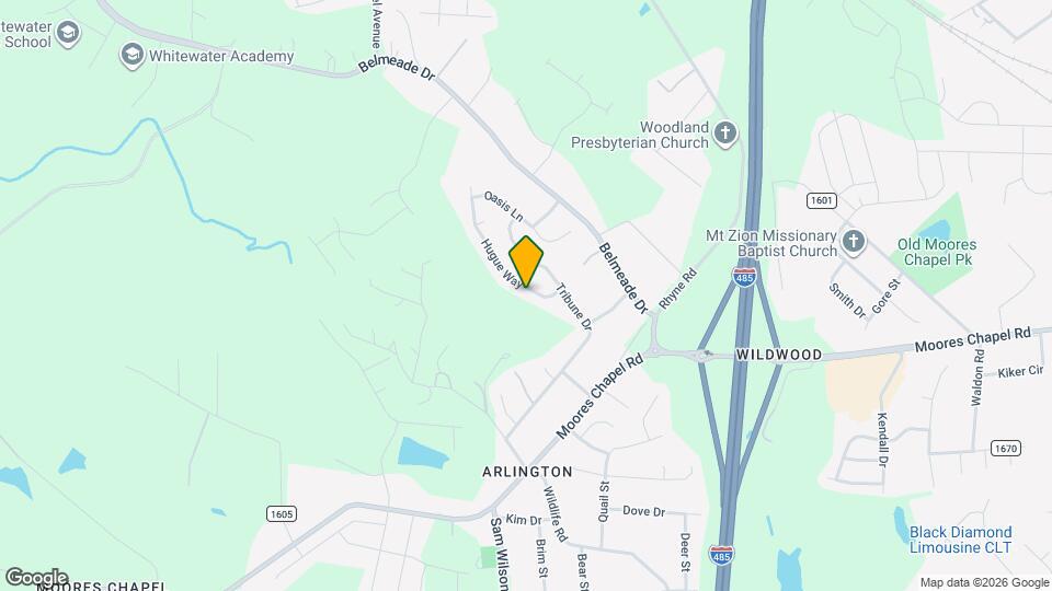 10247 Hugue Way Mapa y Detalles de la Ubicación