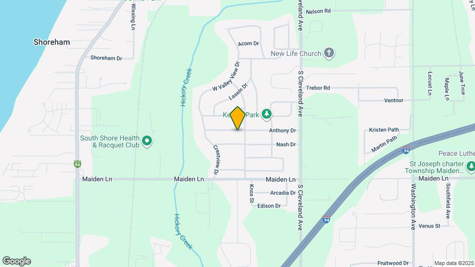 1928 Anthony Dr Map and Location Details