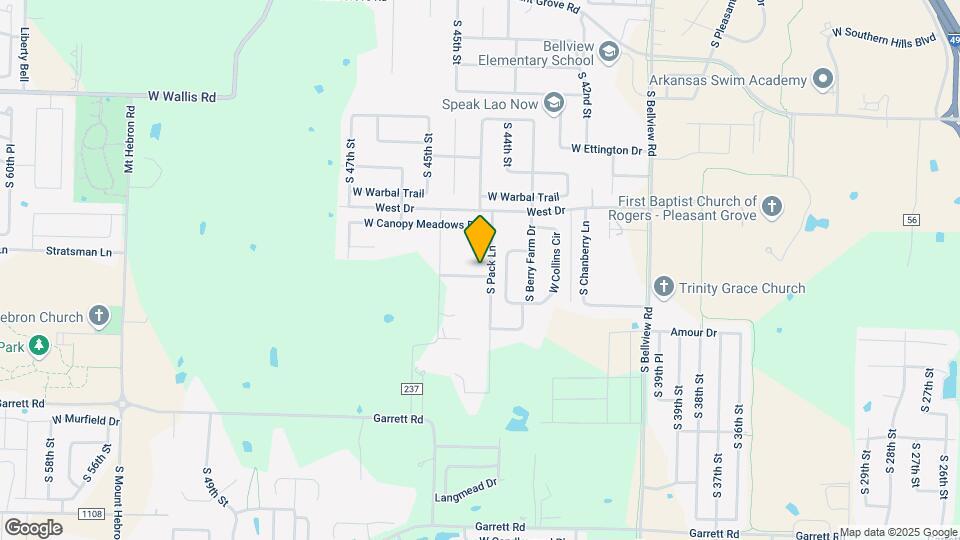 4403 W Meadow Oaks Dr Map and Location Details