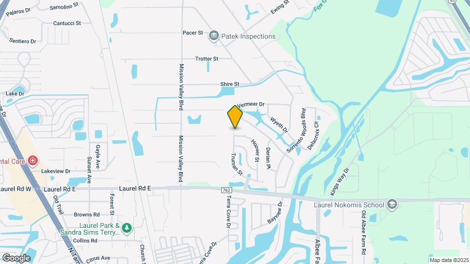 1086 Hoover Cir Map and Location Details