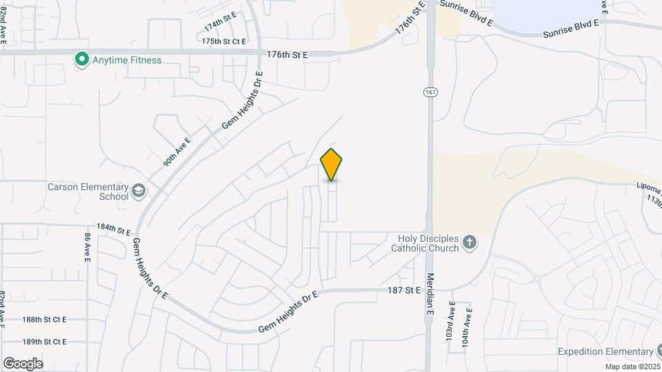18112 97th Ave Ct E Map and Location Details