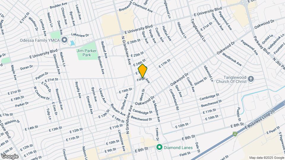1607 Fargo Ave Map and Location Details
