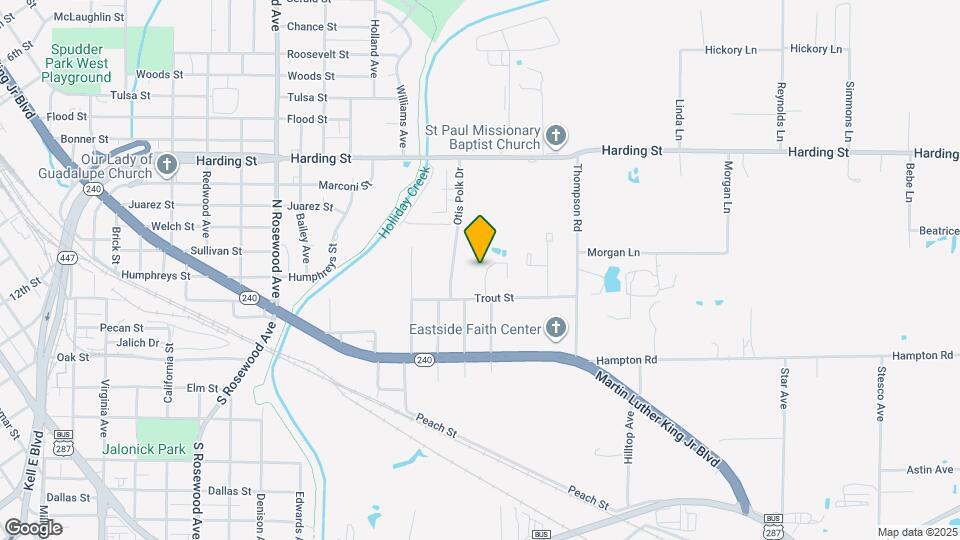 1408 Normandy Dr Map and Location Details