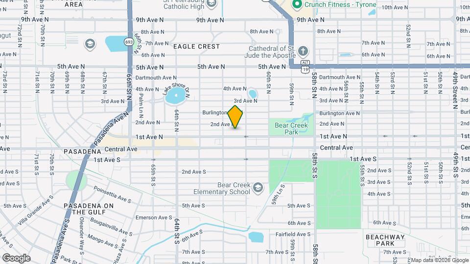 6145 1st Ave N Map and Location Details