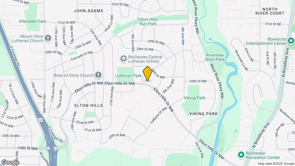 725 Elton Hills Dr NW Map and Location Details