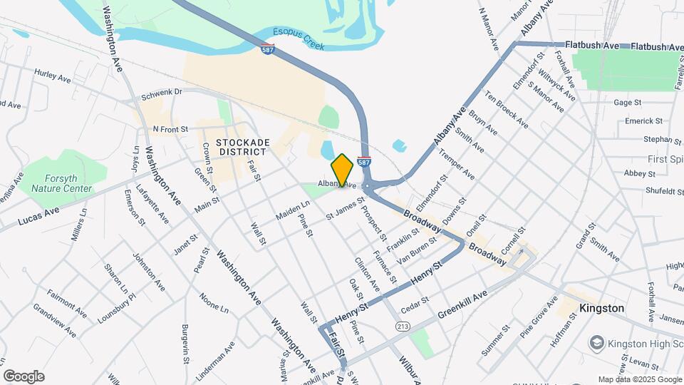 8 Maiden Ln Map and Location Details