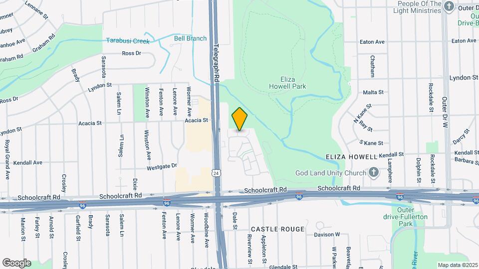 14276 Riverview St Map and Location Details