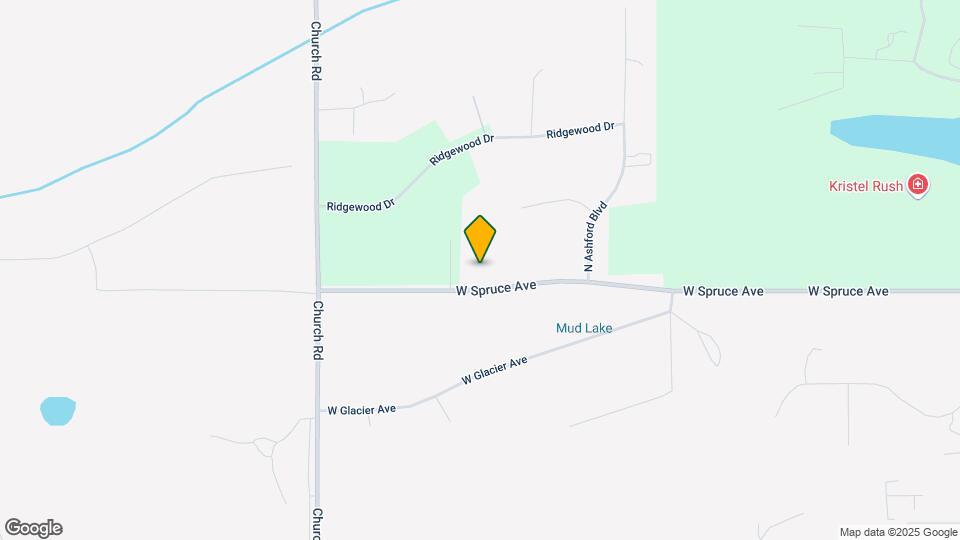 1825 N Silver Pond Cir Map and Location Details