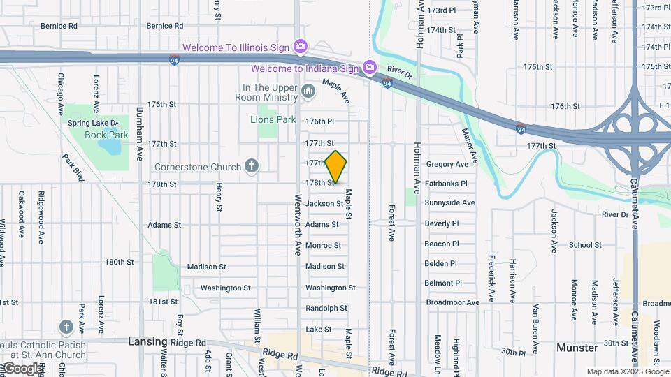 3653 178th St Map and Location Details
