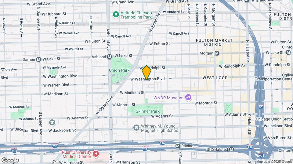 1355 W Washington Blvd, Unit 6E Map and Location Details