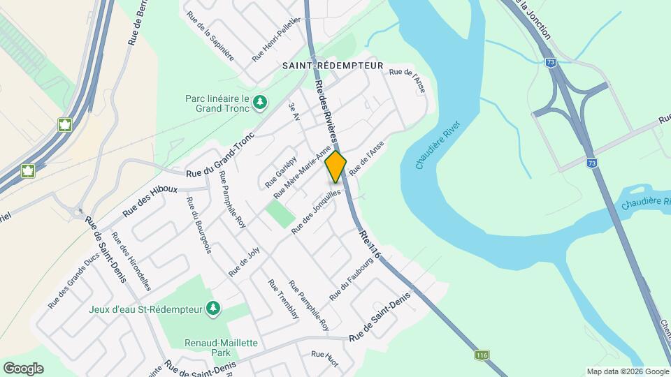 1176 Arthur-Baron Rue Map and Location Details