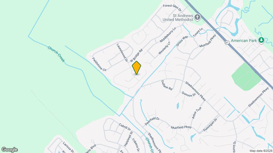 4080 Laurelwood Dr Map and Location Details