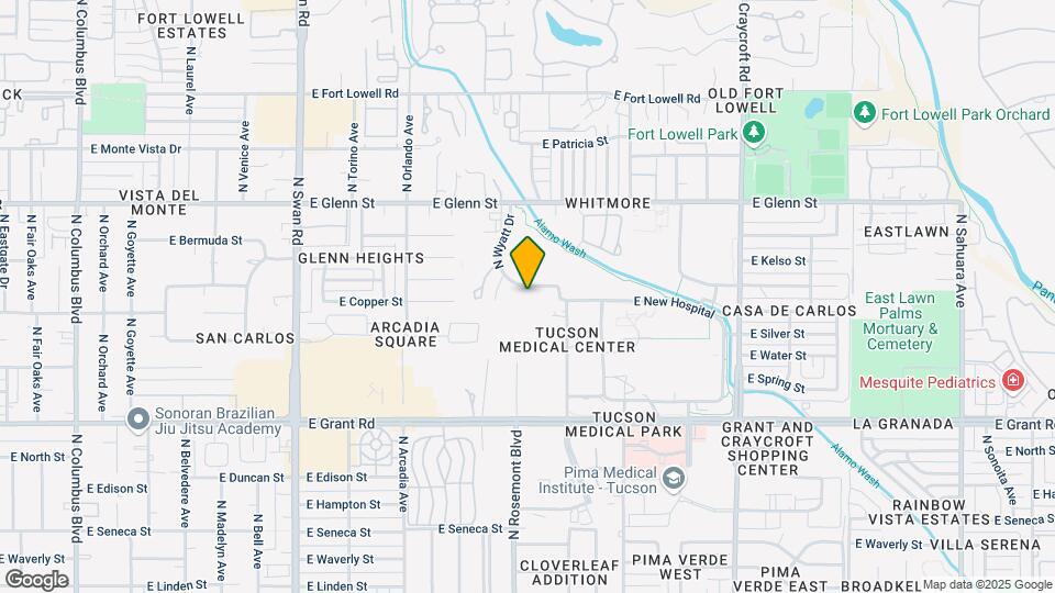 "SWAN/PIMA-$595-$695-2 & 3 BR" Map and Location Details