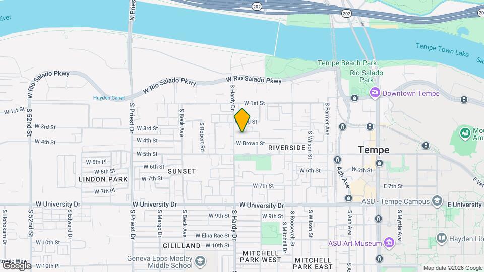 835 W 3rd St Map and Location Details