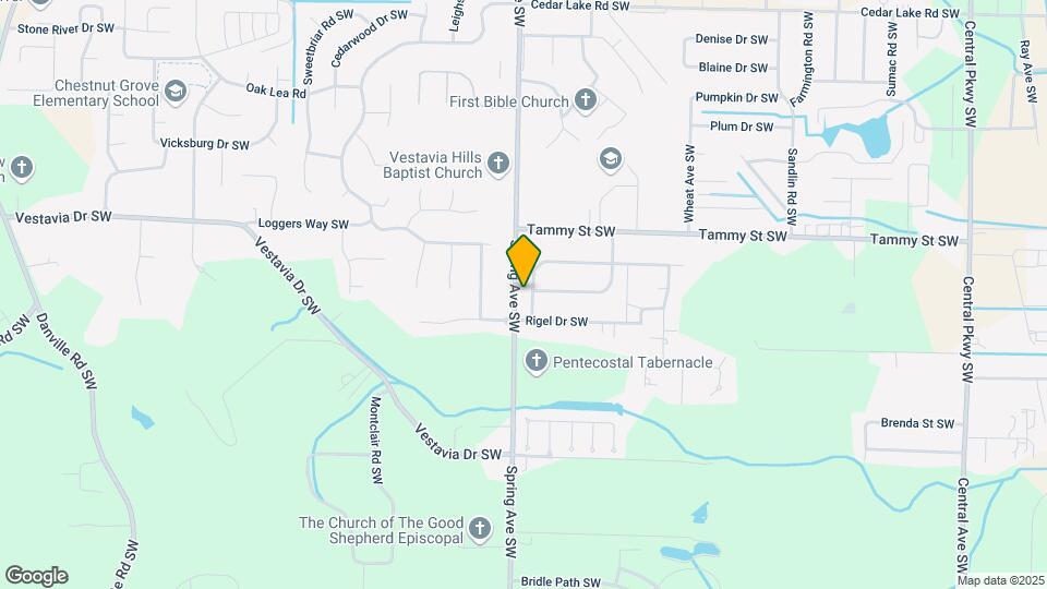 828 Longbow Dr SW Map and Location Details