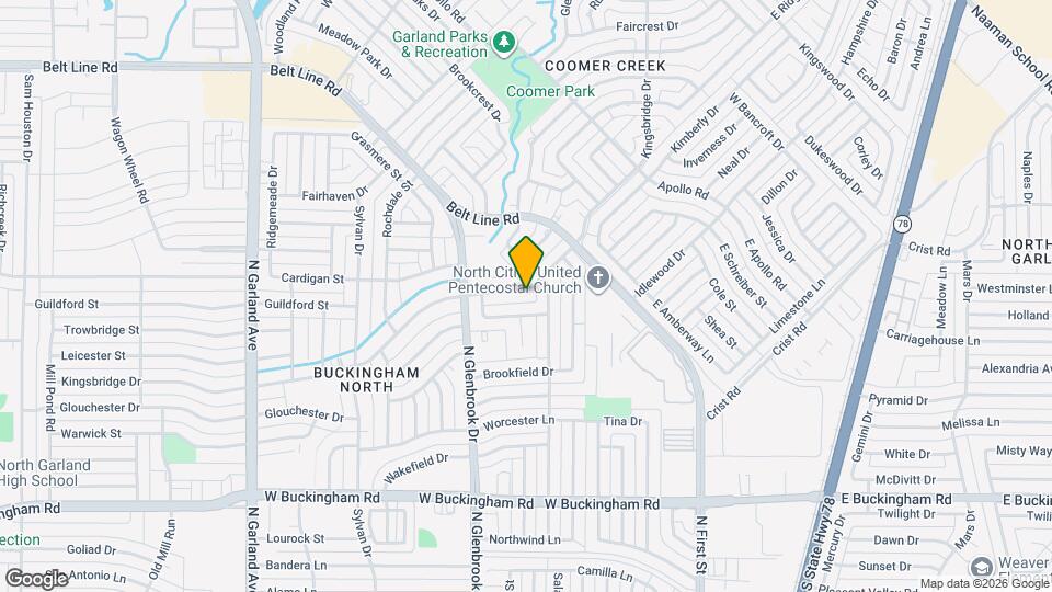 614 Kingsbridge Dr Map and Location Details