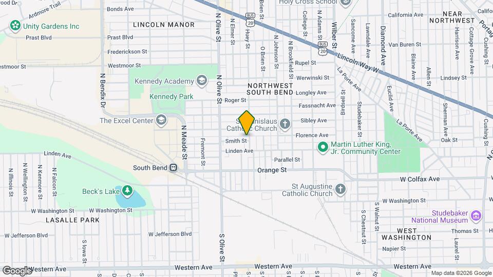 2203 Smith St Map and Location Details