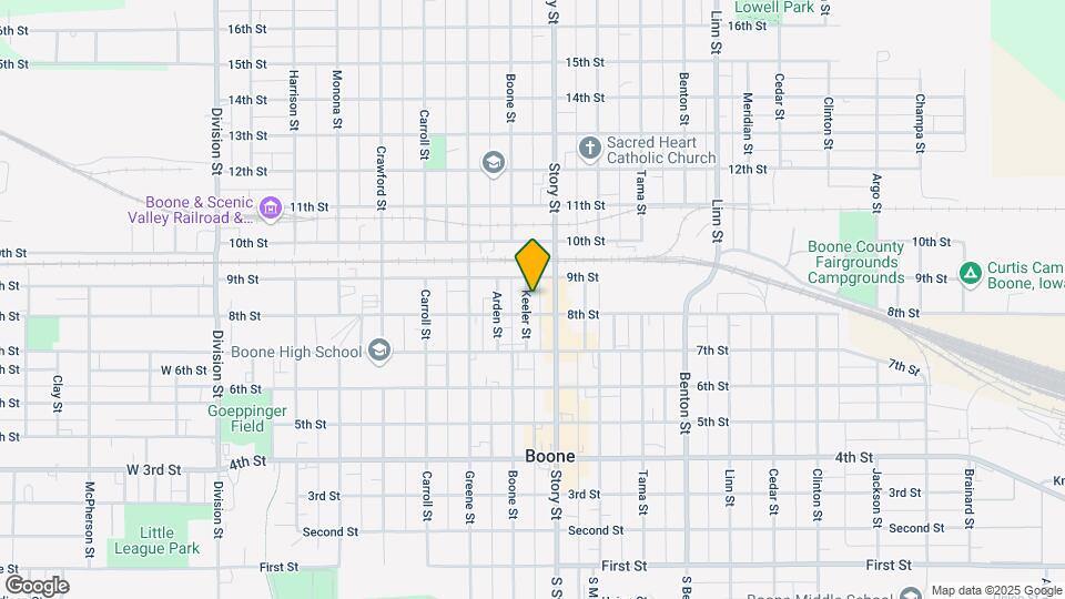 810 Keeler St-Unit -810.5 Keeler-810.5 Map and Location Details