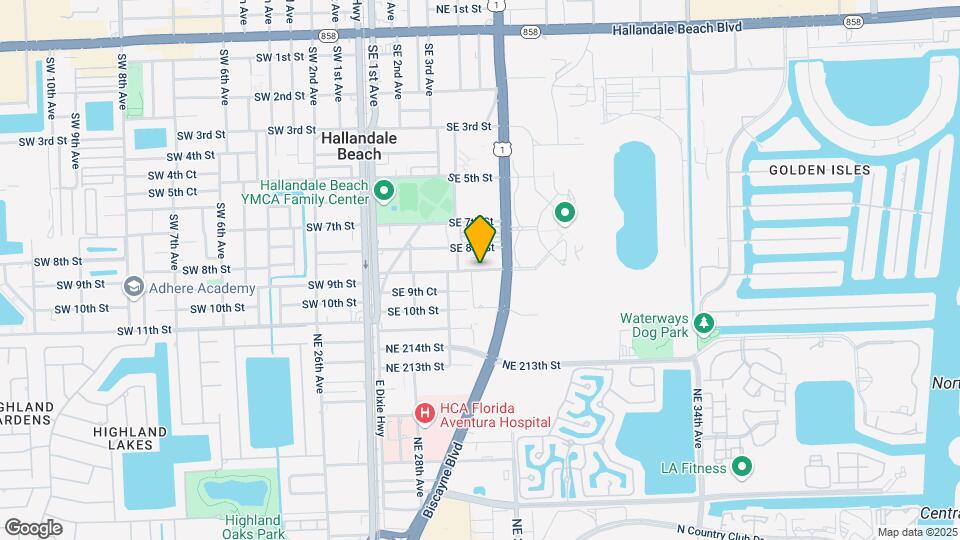 425 SE 9th St Map and Location Details