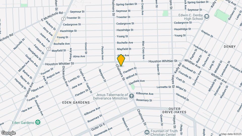 11546 Chalmers St Map and Location Details